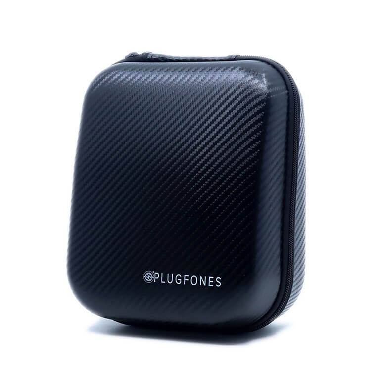 Mercenary – Tactical Bluetooth Earmuff (black-gray) Product Case side Image